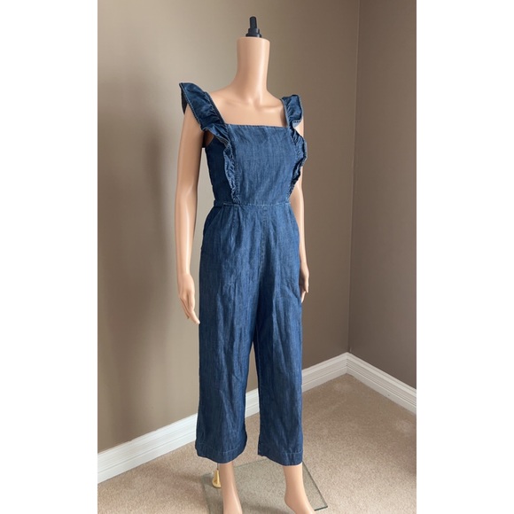 Gap Apron wide leg overalls - Picture 4 of 9